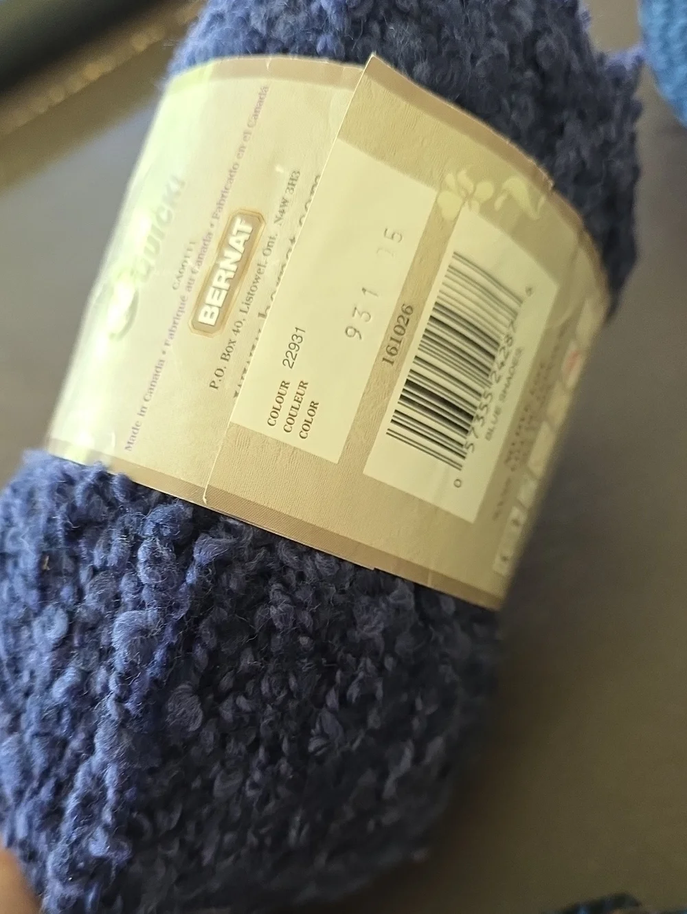 Soft Navy & Black Craft Yarn Pack for Home Projects